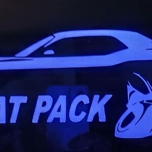 Etched L.e.d. Lighted Wall Mirror